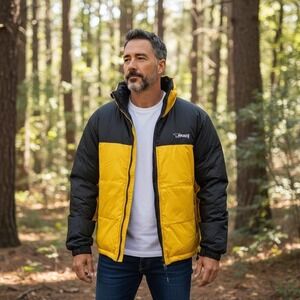 Rare VTG Bear USA Extreme Weather Reversible Duck Down Puffer Jacket Size 4XL